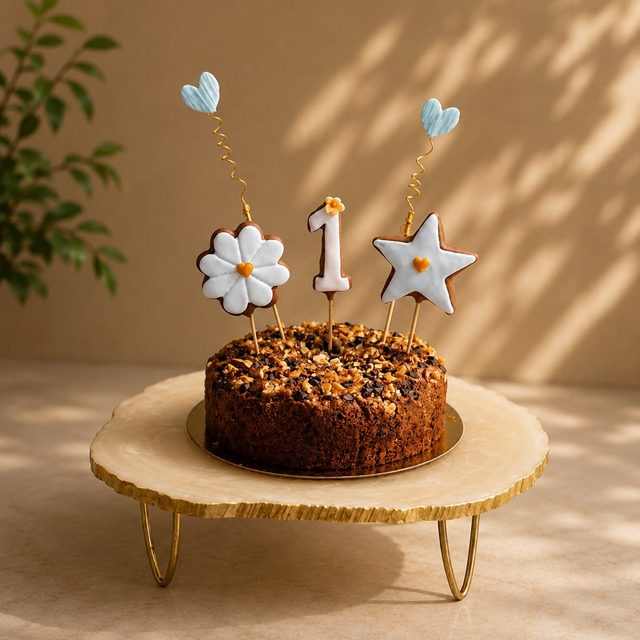 Celebration  - First Birthday Celebration Cake - Boy